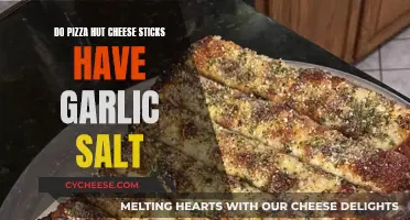 Pizza Hut's Cheesy Sticks: Garlic Salt or Not?