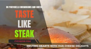 Portobello Mushrooms: A Steak-like Taste with Cheese?