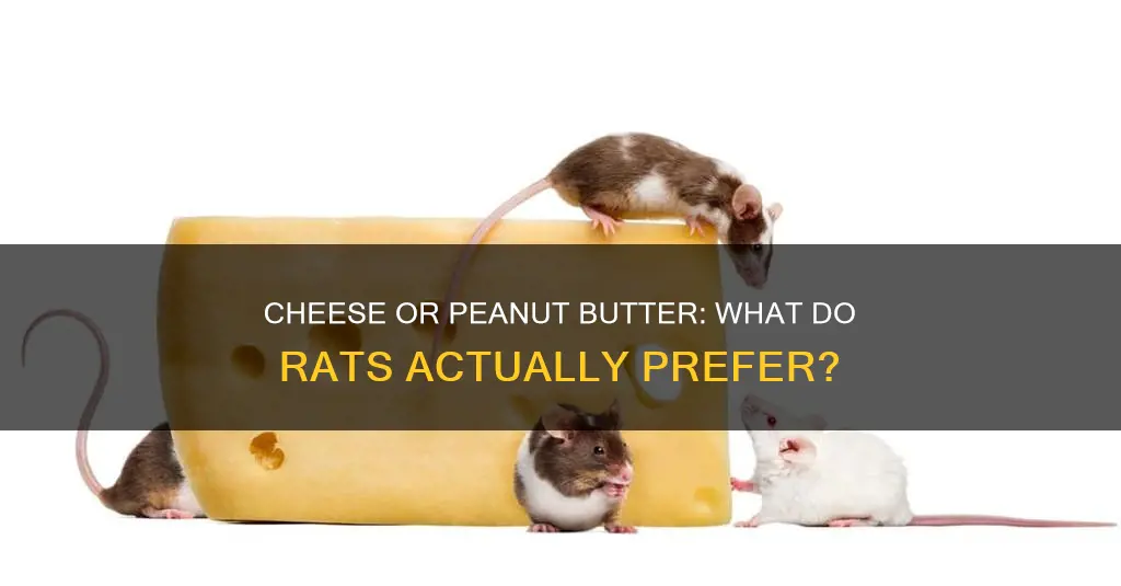 do rats like cheese or peanut butter