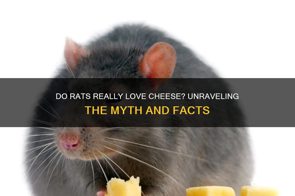 do rats love cheese