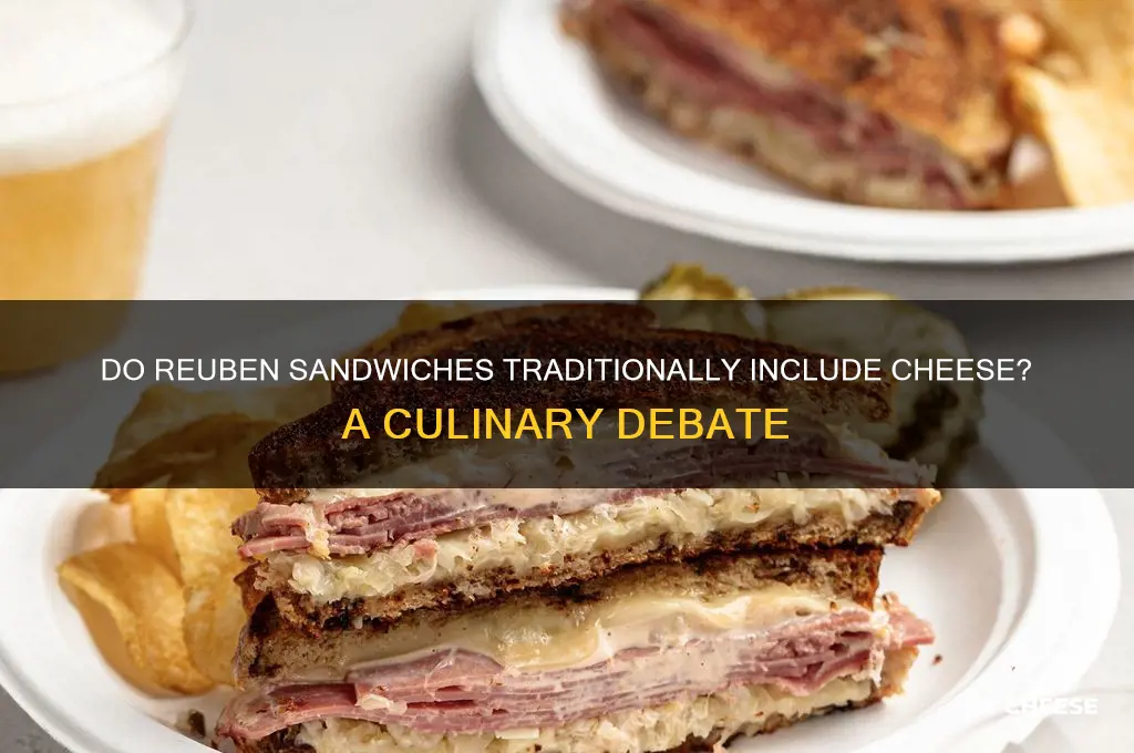 do ruebens have cheese