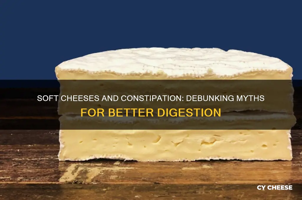 do soft cheeses constipate