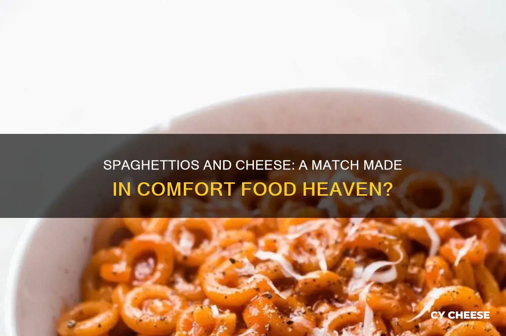 do spaghettios taste good with cheese