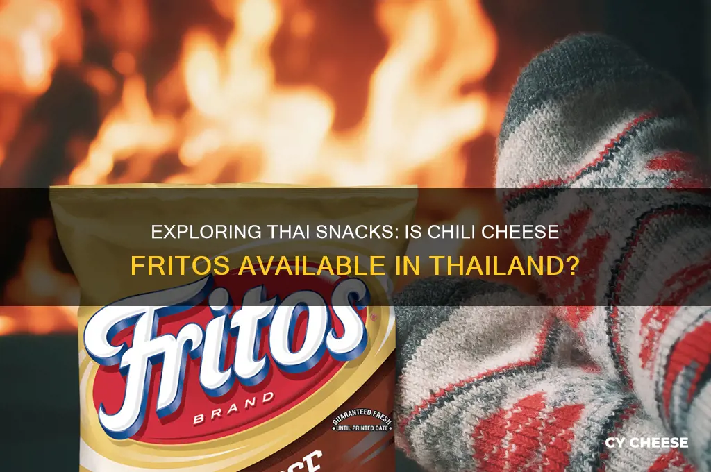 do they have chili cheese frito in thailand