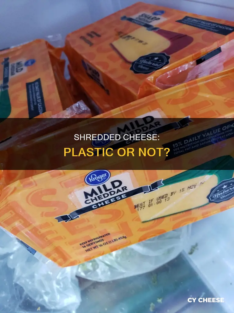 do they put plastic in shredded cheese