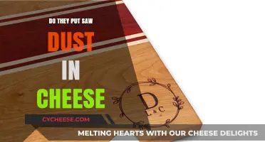 Sawdust in Cheese: What's the Deal?
