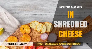 Why Wood Chips Are Added to Shredded Cheese