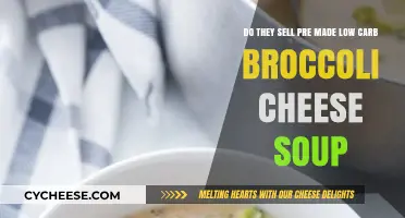 Broccoli Cheese Soup: Low-Carb, Pre-Made Options Available?