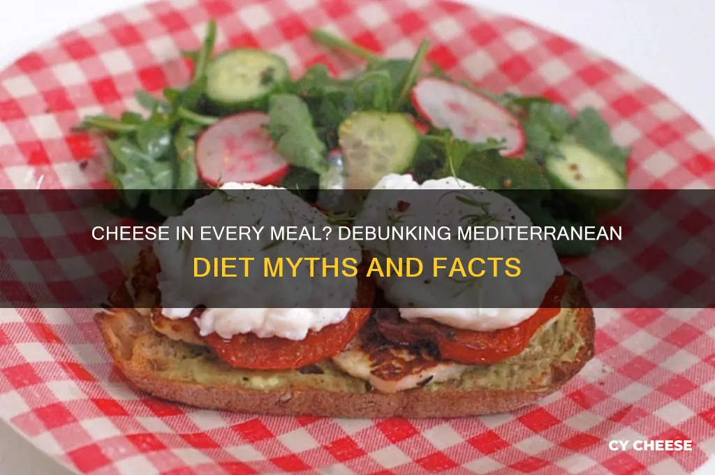 do traditional mediterraneans include cheese with every meal