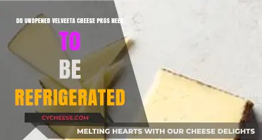 Unopened Velveeta Cheese: Does It Require Refrigeration?