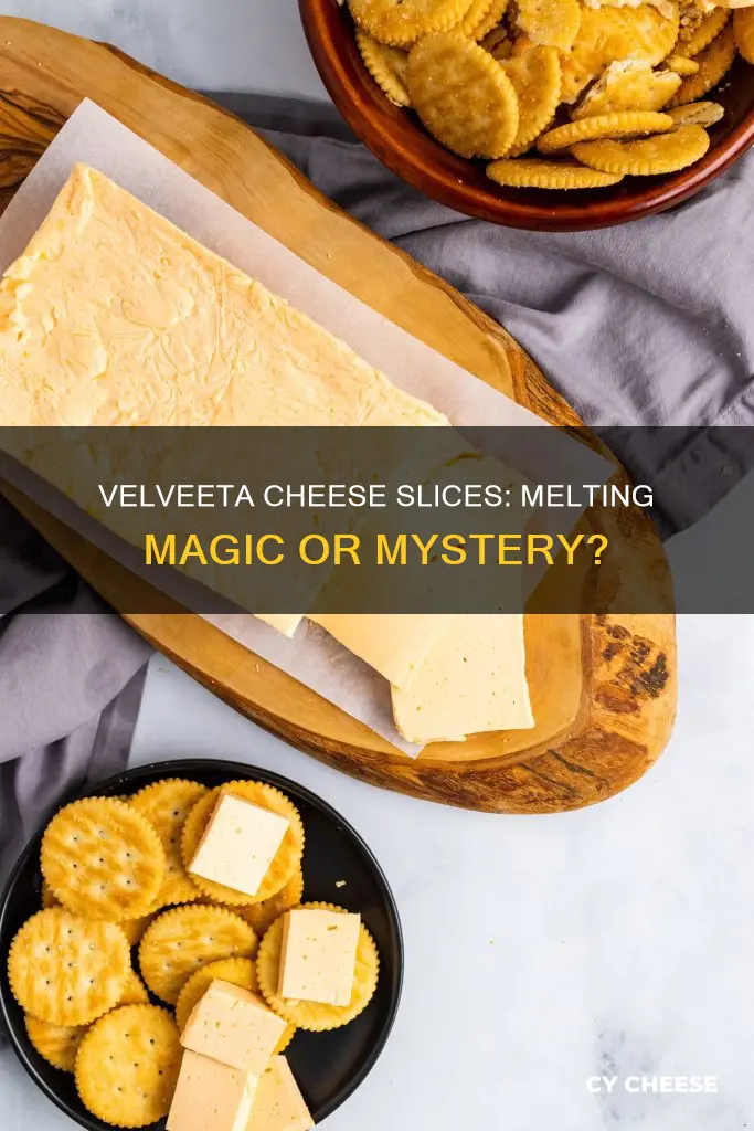 do velveeta cheese slices melt