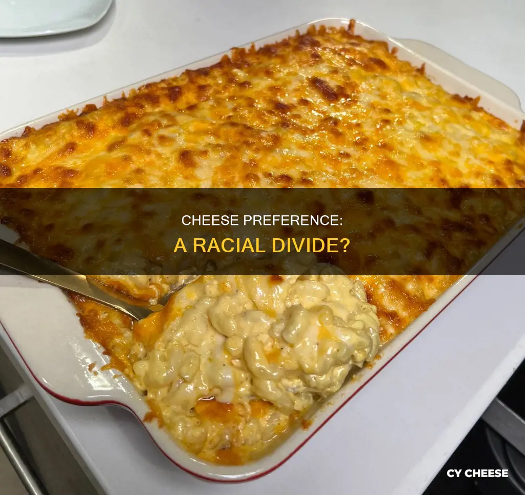 do white people like cheese