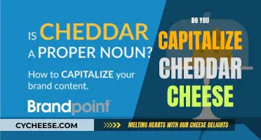 The Cheddar Conundrum: To Capitalize or Not?