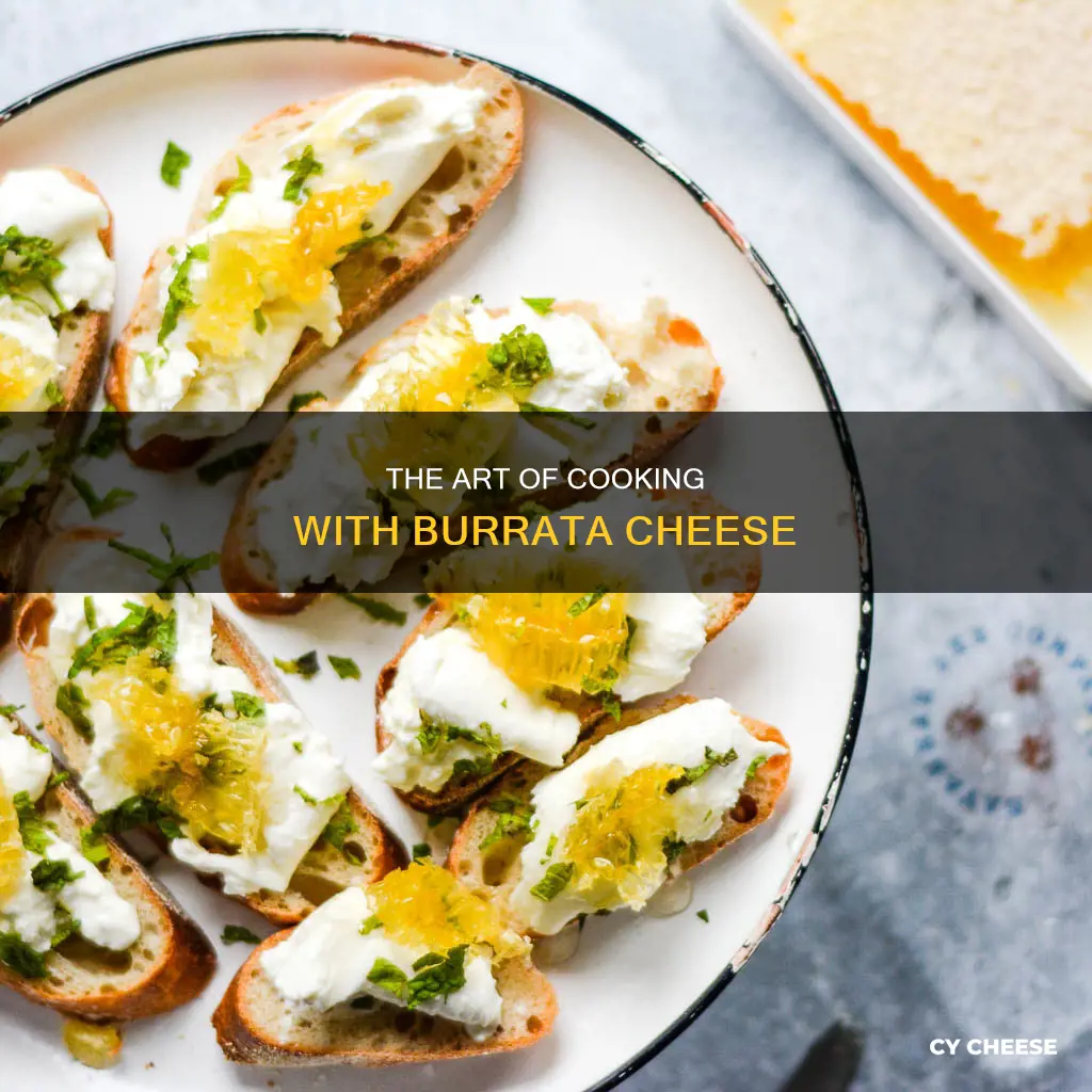 do you cook burrata cheese