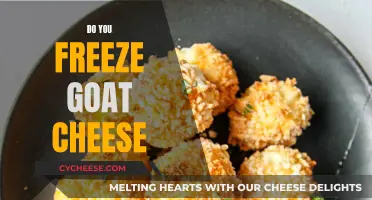 Goat Cheese Freezing: A Smart Storage Solution?