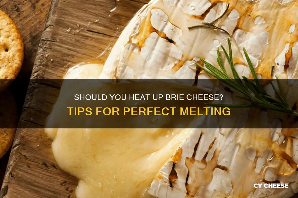 do you have to heat up brie cheese
