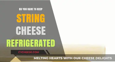 String Cheese Storage: Fridge Required or Room Temp Allowed?