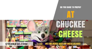 Prepaying at Chuck E. Cheese: Is It Required or Optional?