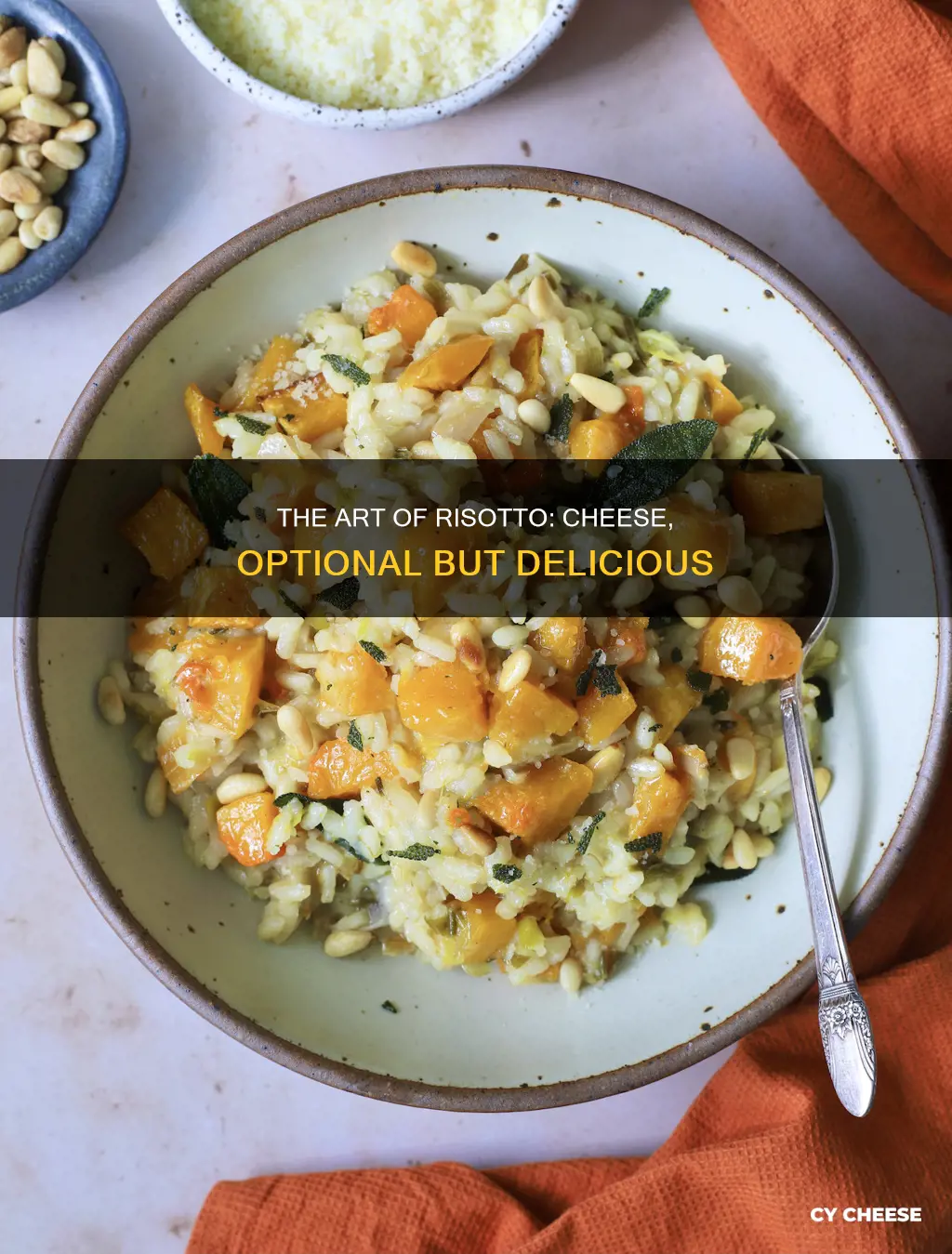 do you have to put cheese in risotto