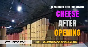 Should You Refrigerate Velveeta Cheese After Opening? A Guide