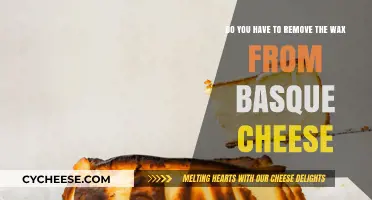 Should You Remove Wax from Basque Cheese? A Tasty Debate