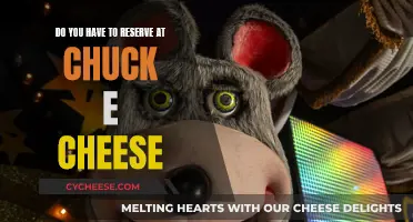 Chuck E. Cheese: Reservations, a Must or Not?