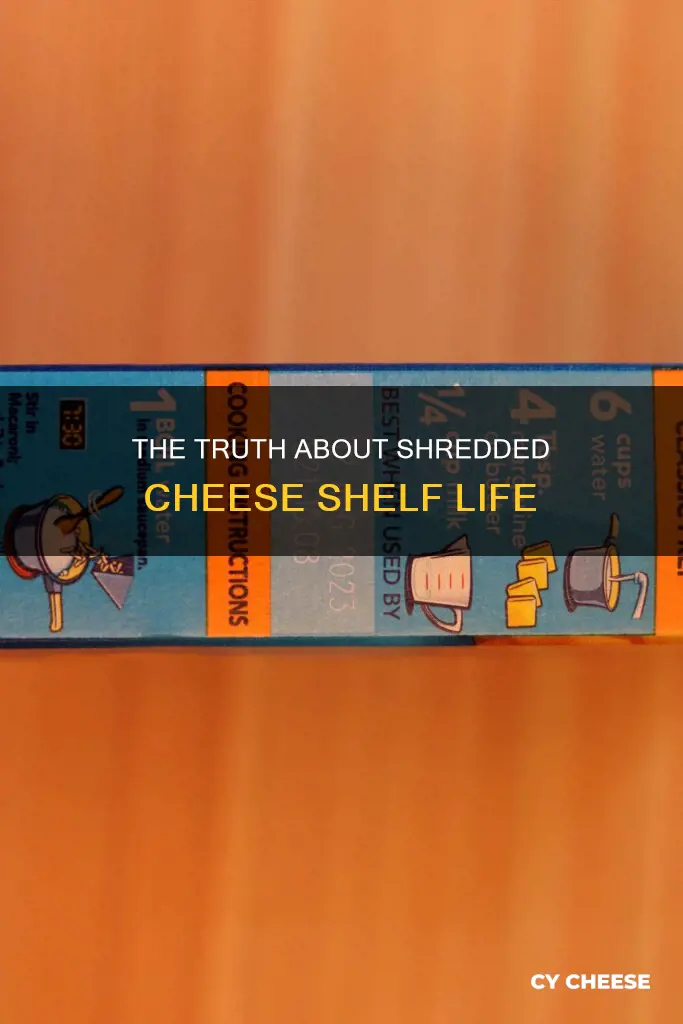 do you have to use sgredded cheese eithin 5 days