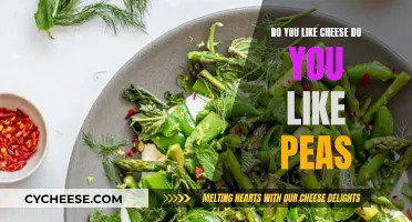 Cheese and Peas: A Delicious Combination?