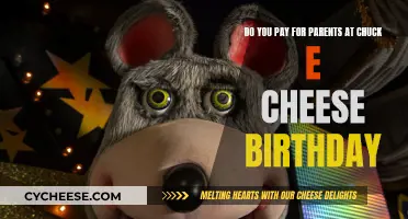 Chuck E. Cheese Birthday: Who Pays for the Parents?