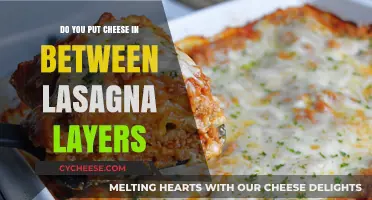 Lasagna Layers: Where Does the Cheese Go?