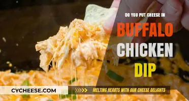 Cheese in Buffalo Chicken Dip: Yes or No?