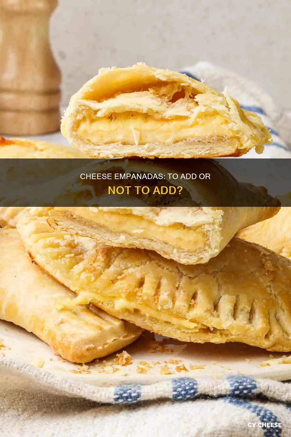 do you put cheese in empanadas