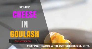 The Goulash Conundrum: Cheese or No Cheese?