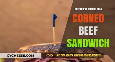 Corned Beef Sandwich: To Cheese or Not to Cheese?