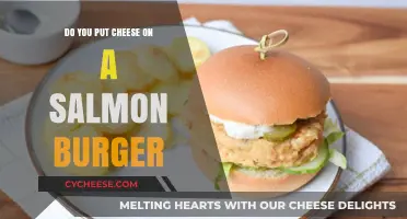 Salmon Burger Bliss: Cheese or No Cheese?