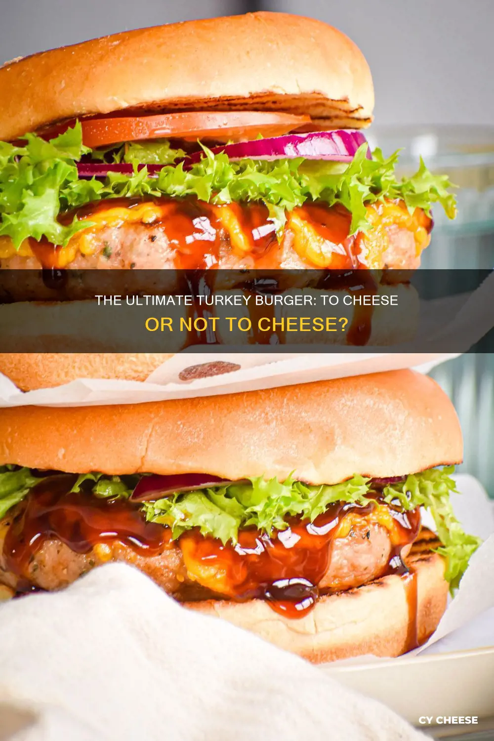 do you put cheese on a turkey burger