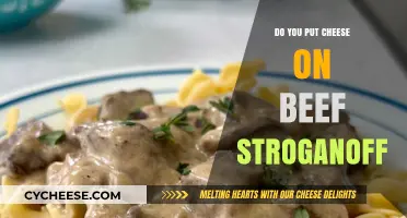Beef Stroganoff: Cheese or No Cheese?