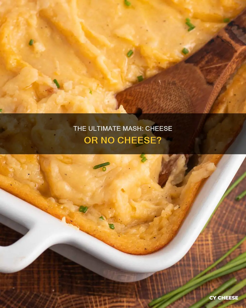 do you put cheese on mash