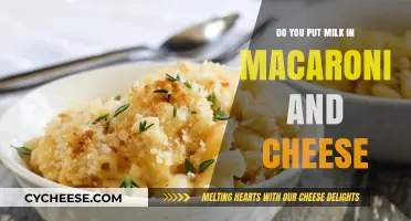 Mac and Cheese: Milk or No Milk?