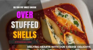 Mozzarella Magic: The Perfect Topping for Stuffed Shells