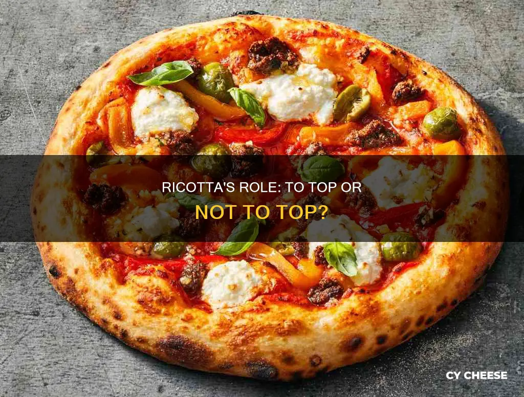 do you put ricotta cheese on pizza