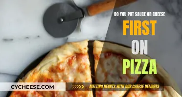 The Great Pizza Debate: Cheese or Sauce First?