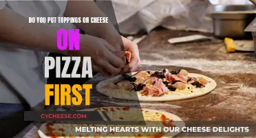 The Great Pizza Topping Debate: First the Toppings or the Cheese?