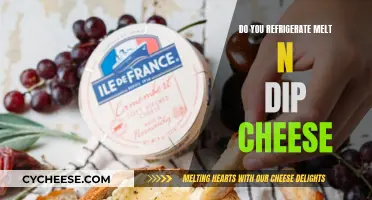 Melt 'N Dip Cheese: Fridge or Pantry Storage?