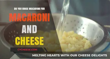 The Secret to Perfect Macaroni and Cheese: Rinsing?