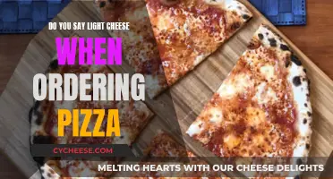 Pizza Ordering Guide: Light Cheese, Please!