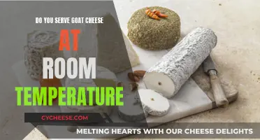 The Art of Serving Goat Cheese: Room Temperature Tips