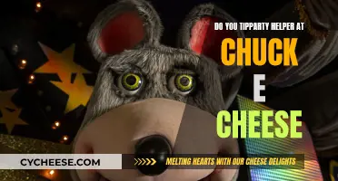 Tipping Etiquette: Chuck E. Cheese Party Helper