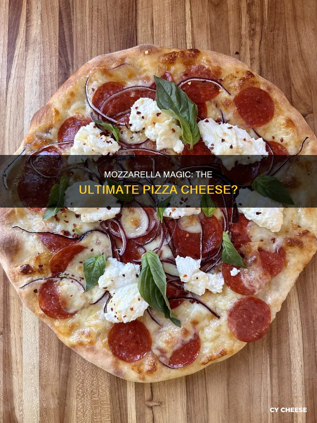 do you use mozzarella cheese on pizza