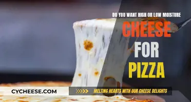 Cheese Conundrum: High or Low Moisture for Pizza Perfection